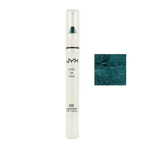 NYX Jumbo Eye Pencil - Color : #629 - Sparkle Green