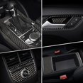 thumbnail image 2 of Fibra De Carbono Interior Del Coche Palanca De Cambio Aire Acondicionado Panel CD Puerta Reposabrazos Cubierta De La Etiqueta Engomada Ajuste De Accesorios De Para Audi A3 8V S3 huangjie unisex, 2 of 2