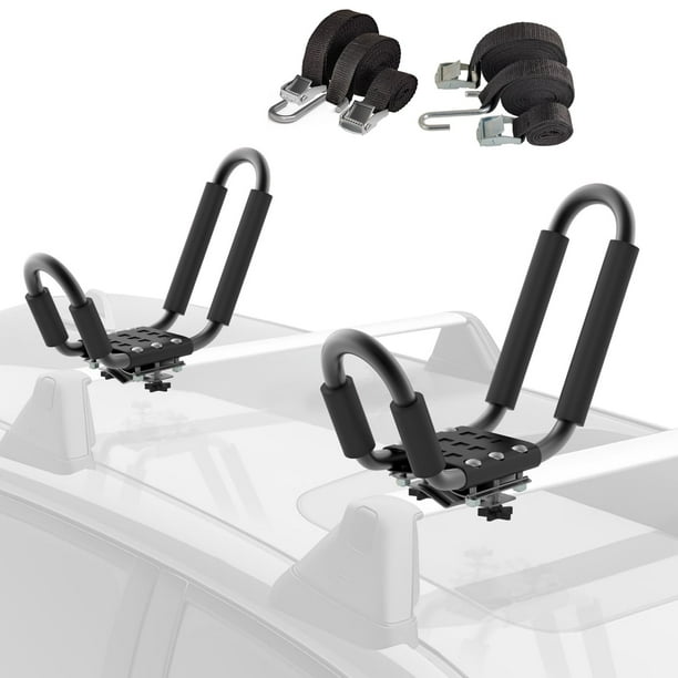 Oxgord Kayak Roof Rack Canoe Carrier Top JBar Universal Mount for SUV