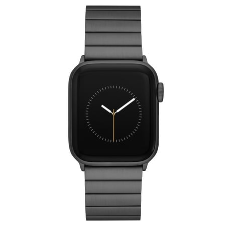 WITHit - Single Link Band for Apple Watch 42mm, 44mm and Series 7, 45mm - Space Gray