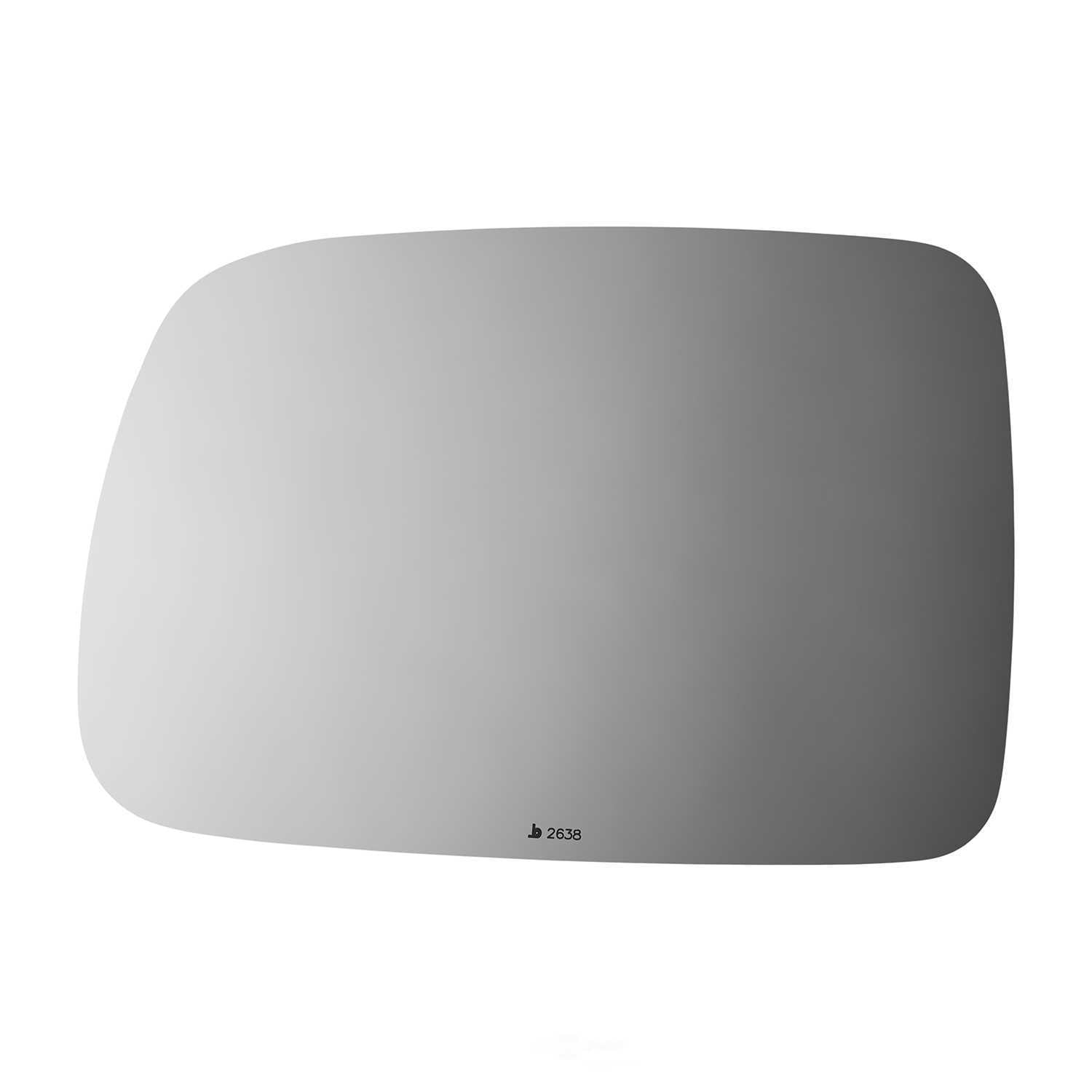 burco 2638 driver side replacement mirror glass for honda odyssey, isuzu oasis