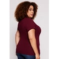 thumbnail image 3 of Plus Size V Neck Tee, 3 of 3