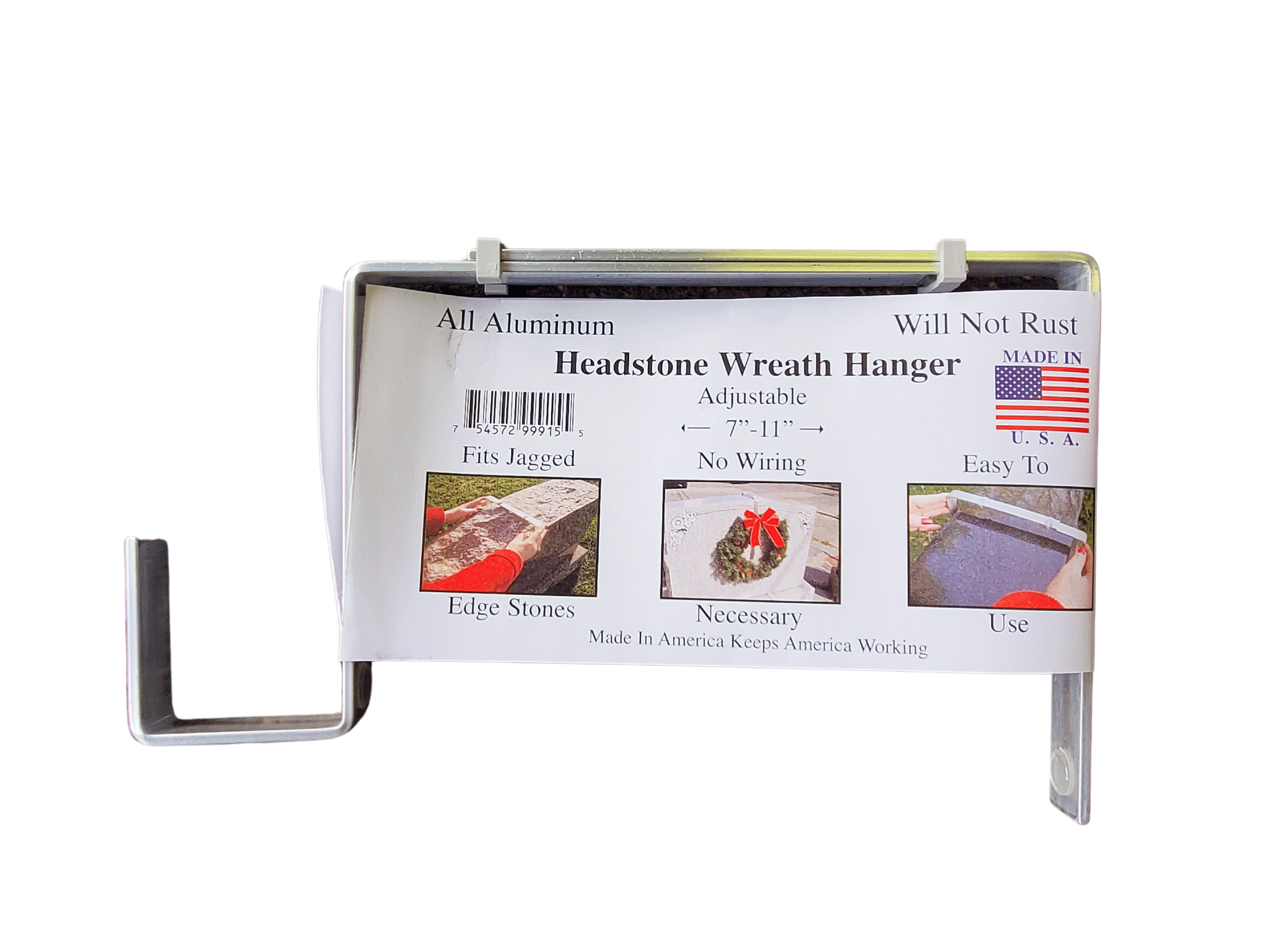 Headstone Wreath Holder