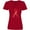 Red, variant on Inktastic Heart Health Awareness Red Ribbon Made of Hearts Women's V-Neck T-Shirt