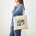 thumbnail image 4 of CafePress - Sheep Of All Seasons Tote Bag - Unisex Canvas Tote Bag, Beige, 1-Piece, 4 of 7