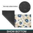thumbnail image 6 of Pioneer Flower Floral Print Pattern Kitchen Rugs Sets Of 2, Anti Fatigue Non Slip Washable Floor Mats for Kitchen Sink Laundry, 17X30 Inch + 17X47 Inch, 6 of 6