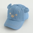 thumbnail image 5 of Gibobby Toddler Baseball Hat With Cute Pattern Sun Hats Infant Ball Caps Kid Adjustable Baseball Cap for Boys Girls 3-24M(3-8 Years,Blue), 5 of 5