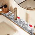 thumbnail image 2 of Yayeee Faucet Mat for Kitchen Sink 30" Diatomite Long Splash Guard Pad, White Streets, 2 of 7