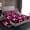 Pink, variant on jejeloiu Cute Bowtie Bow Twin Sheet Sets,Pink Black Stripe Bedding For Girls Kids 3 Pieces