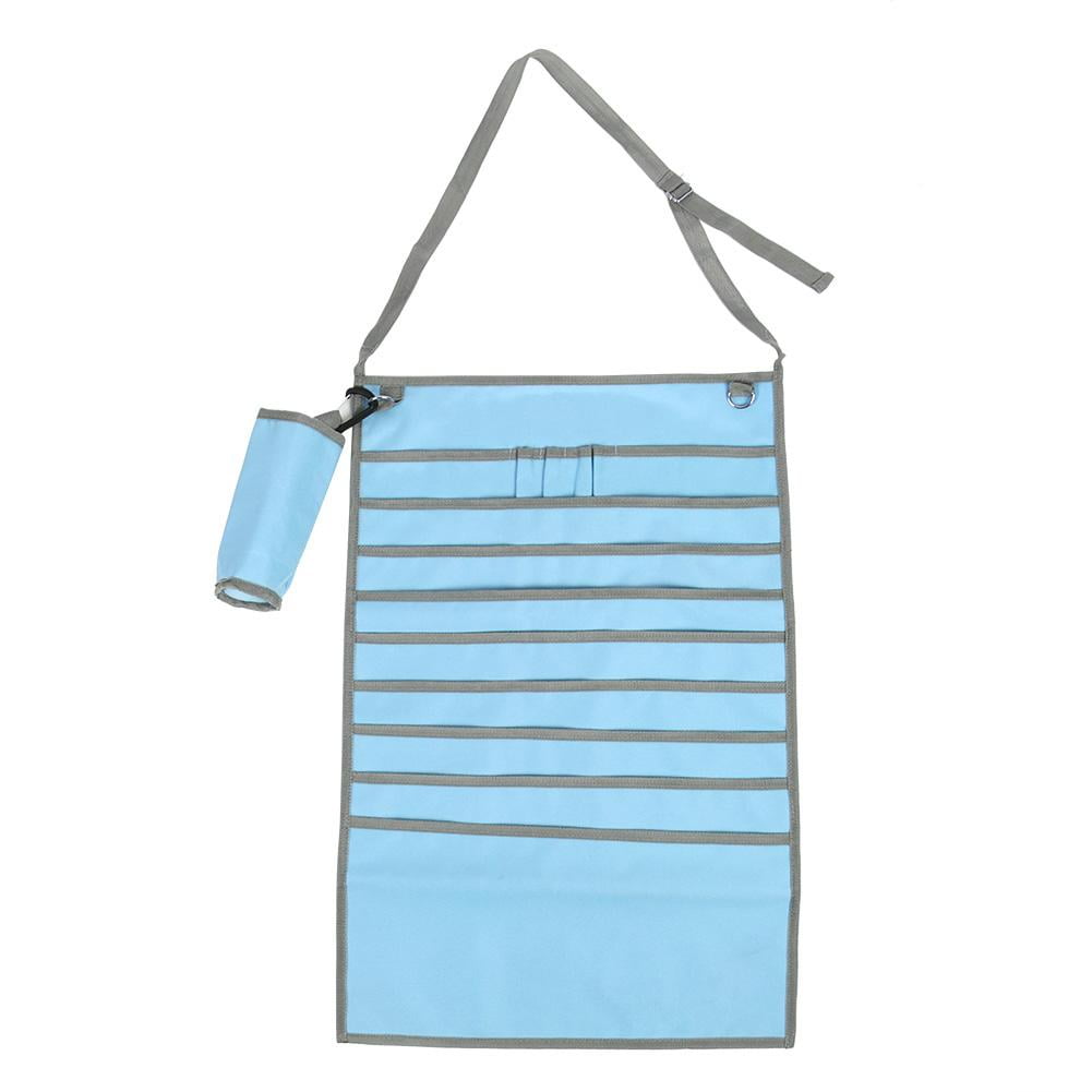 LYUMO Desk Storage Bag, Multiple Pockets Adjustable Desk Side Hanging