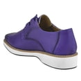 thumbnail image 3 of LIBERTYZENO Men's Classic formal Oxford Shoes Casual Lace Up Leather Dress Shoes, Purple, 3 of 7