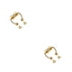 thumbnail image 2 of Jumpingount 5 pares de anillos para la nariz que no perforan el segmento Tragus Lodestone moda estilo punk joyería del cuerpo aro Clip en Type4 NO4, 2 of 6