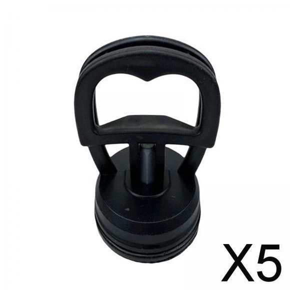 DYNWAVECA 5X Suction Cup Dent Puller Powerful Handle Lifter for Car Body Dent Mirror Black