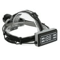 thumbnail image 4 of Lampe Frontale, Base Courbe Lampe Extérieure Rechargeable Temps Élastique Angle Réglable avec Affichage Numérique pour la Randonnée, 4 of 8