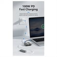 thumbnail image 4 of Concentrador USB C 7 en 1, Adaptador USB 3.2, Concentrador Tipo C, EstacióN de Acoplamiento para Computadora PortáTil con 4K 60 Hz, Doble HDTV, RJ45, Ethernet, PD, Carga RáPida B, 4 of 5
