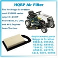thumbnail image 2 of HQRP Air Filter Cartridge with Pre-Filter compatible with Briggs & Stratton 698413 697292 697152 613022 695643 794421 797007 650821 697775 4212 4213 5079 5079K, 2 of 7