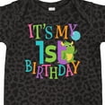 thumbnail image 4 of Inktastic Cute First Birthday Monster 1 Year Old Boys or Girls Baby Bodysuit, 4 of 5