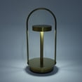 thumbnail image 3 of Luz Nocturna LED Para Mesita De Noche, Lámpara De Mesa Inalámbrica Con Ahorro De Energía, Hierro, 3 Colores, Atenuación Continua, Táctil, Regulable, Elegante Para Dormitorio, 3 of 7