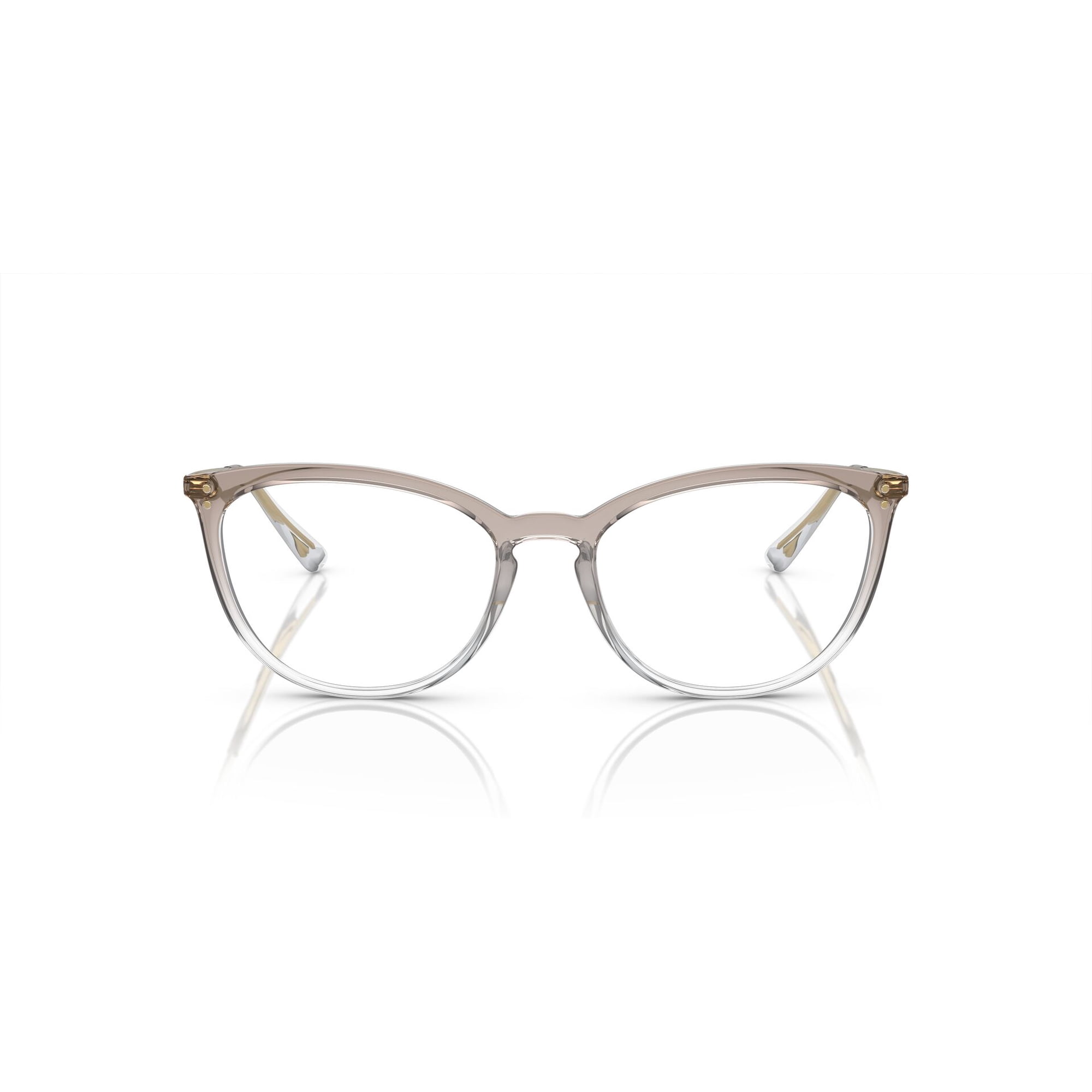 Vogue Women's VO5276 53mm Propionate Eyeglasses Brown/Crystal with Case & Cloth