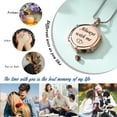 thumbnail image 7 of Personalized Always with Me - Drum Cremation Jewelry for Ashes Urn Necklace Lockets for Human Ashes Pendent for Ashes and Chain, 7 of 7