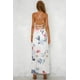 thumbnail image 5 of Vestido de verano para mujer, vestido largo de verano con escote en V, vestido informal, 5 of 8