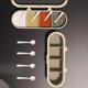thumbnail image 4 of 4 Grid Spice Box for Countertop Large Capacity Condiment Spice Case for Restaurant Home, 4 of 5