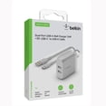 thumbnail image 4 of Cargador De Pared 2 Puertos USB A con cable tipo C Belkin, 4 of 6