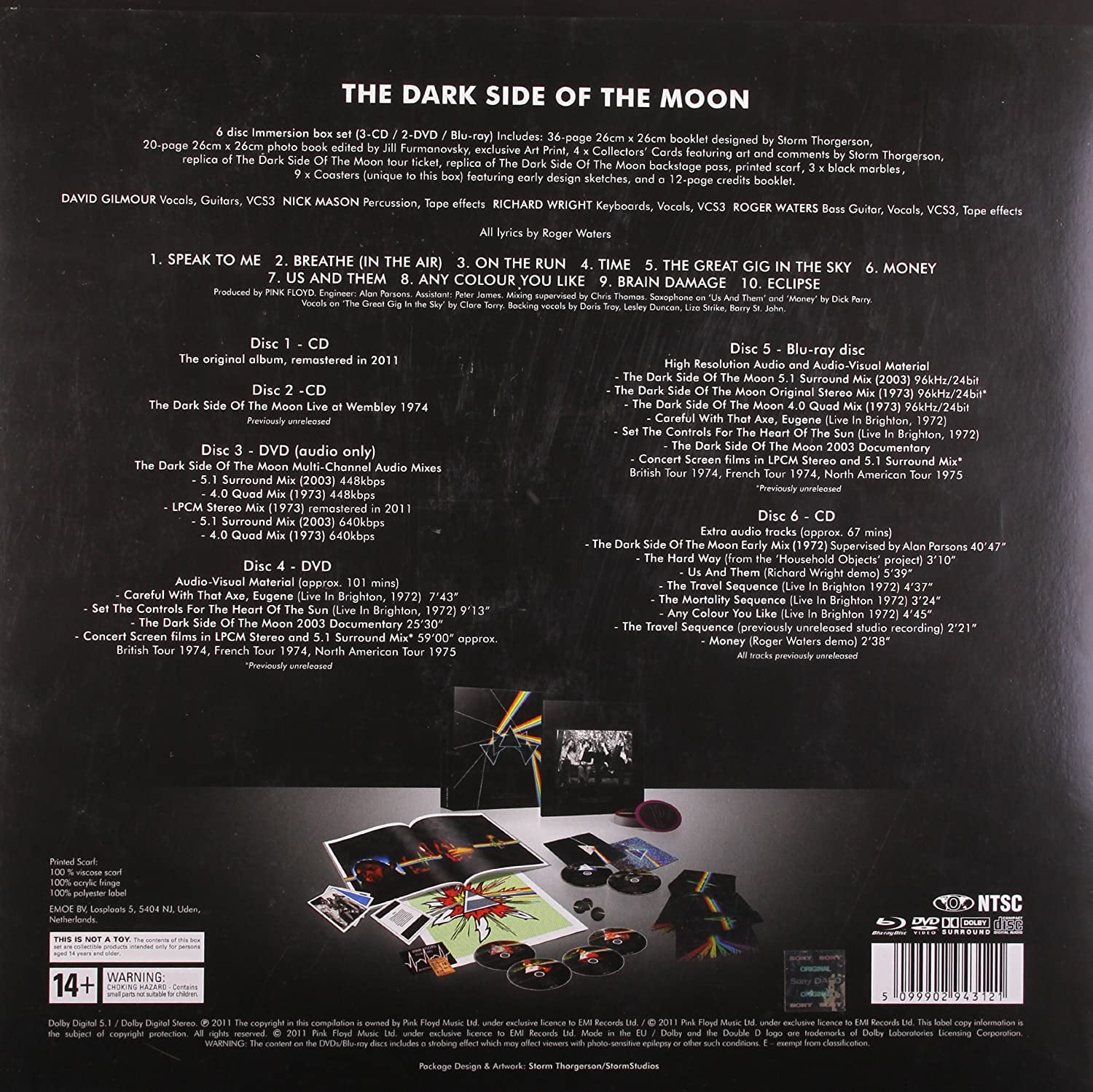 Pink Floyd - The Dark Side Of The Moon Immersion Box Set