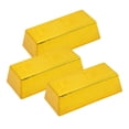 thumbnail image 4 of EeaseCA 3pcs Fake Gold Bar Bullion Stage Performance Gold Bullion Prop Decorations, 4 of 7