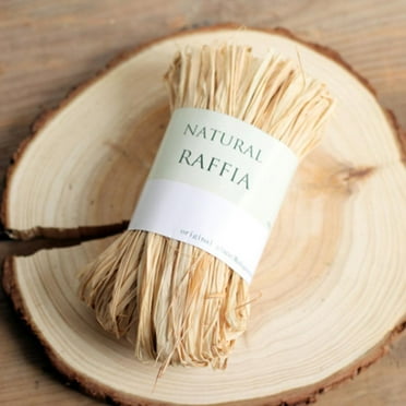 Raffia Paper Christmas Raffia Ribbon for Florist Bouquets Decoration Crafts Raffia Ribbon (1.76 OZ)