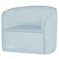 thumbnail image 2 of Barbie Be Bold Be You Kid's Sofa by Evolur in Light Blue, 2 of 6