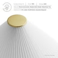 thumbnail image 3 of Modway Jessica Table Lamp With Pleated Fabric Shade in Walnut, 3 of 10