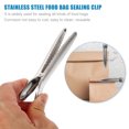 thumbnail image 3 of FRCOLOR  Package Sealer Stainless Steel Sealing Clip Kitchen Food Bag Clips Waterproof, 3 of 8