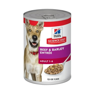 Hill's Science Diet Beef & Barley Wet Dog Food, 13oz Can 12pk