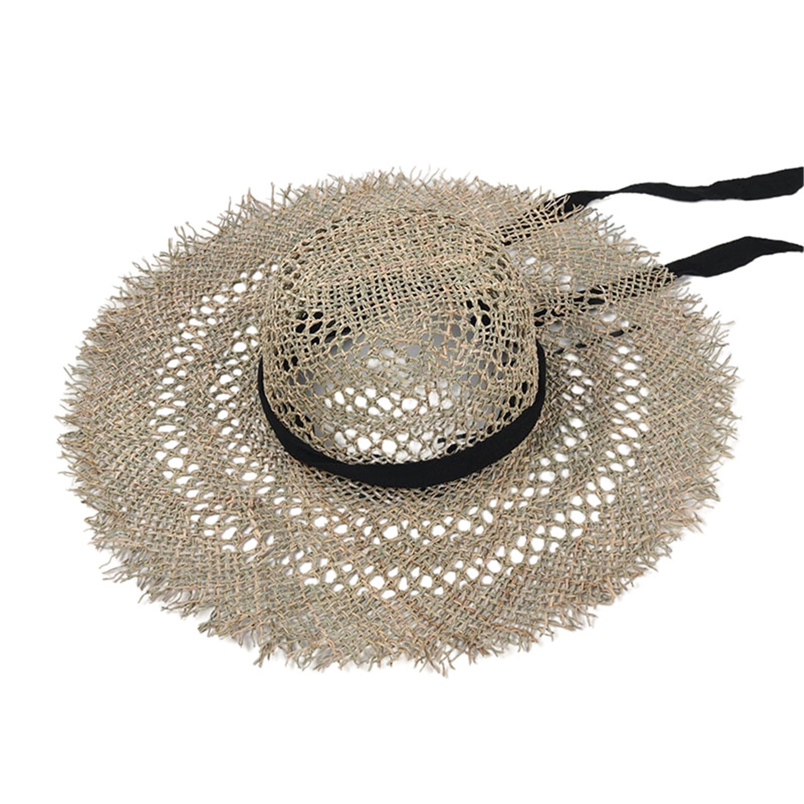 Women Sun Hat Summer Sunscreen Straw 