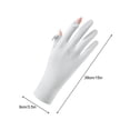thumbnail image 3 of Gloves Bicycle Uv Protection Ice Silk Elasticity Anti Slip Breathable Colors Accessories, 3 of 8