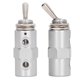 thumbnail image 3 of Pneumatic Toggle Switch Aluminum Lightweight Manual Pneumatic Mechanical Knob Switch M5, 3 of 5
