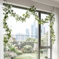 thumbnail image 4 of JeashCHAT 5.91 FT Artificial Garland Spring Garland with Daisy Flowers, Fake Vine Hanging Garland for Spring Easter Wedding Party Mantel Wall Table Runner Decor, 4 of 6