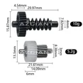 thumbnail image 4 of AZGIANT For Hyundai Elantra MK4/MK5 Accent MK4/RB Solaris Car Electric Rearview Mirrors Replacement Folding Module and parts Control board right, 4 of 6