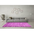 thumbnail image 3 of Ahgly Company Indoor Rectangle Abstract Pink Contemporary Area Rugs, 5' x 8', 3 of 4
