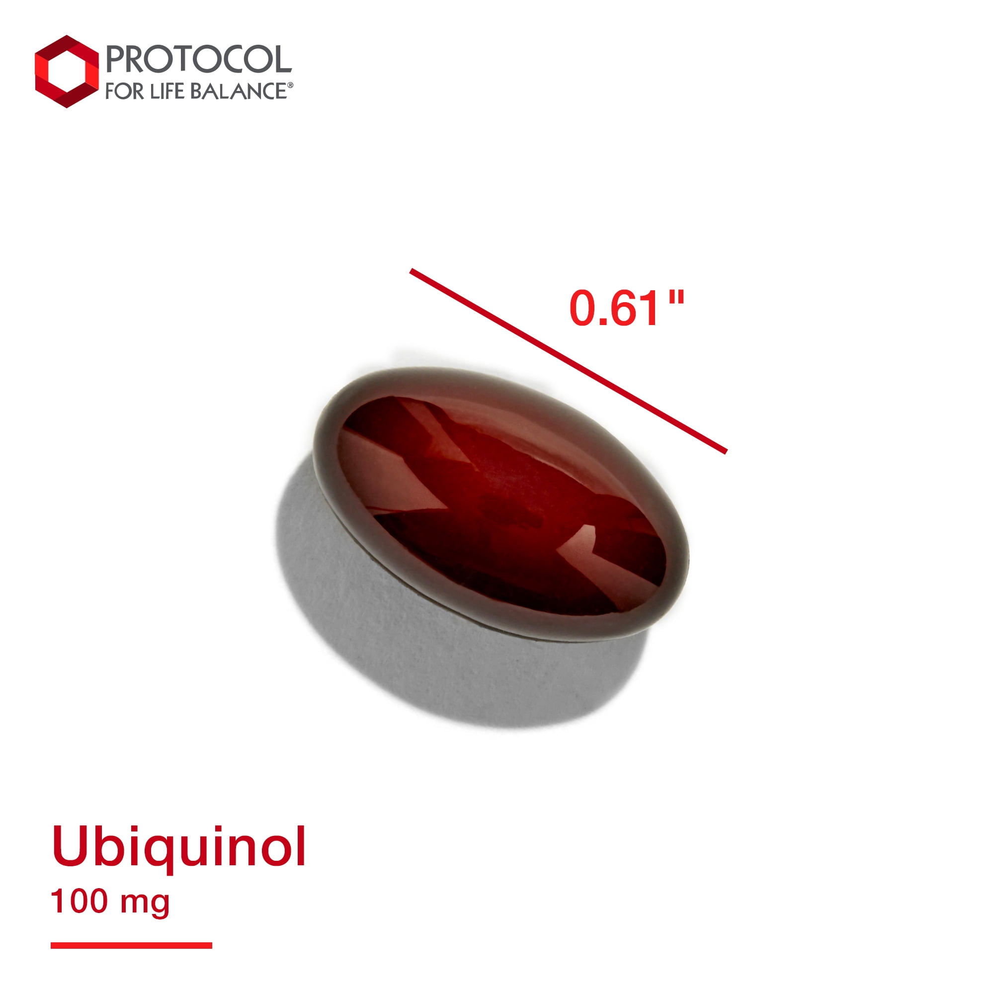 Protocol for Life Balance Ubiquinol Coq10 - 100 mg - 60 Softgels