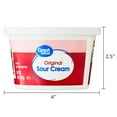 thumbnail image 4 of Great Value All Natural Sour Cream, 8 oz, 4 of 7