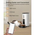 thumbnail image 2 of Comedero automático para gatos Petory, 4 litros, WiFi, 10 comidas al día para gatos y perros, 2 of 7