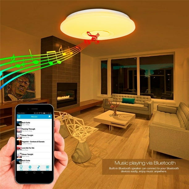 bluetooth Speaker LED Ceiling Lights