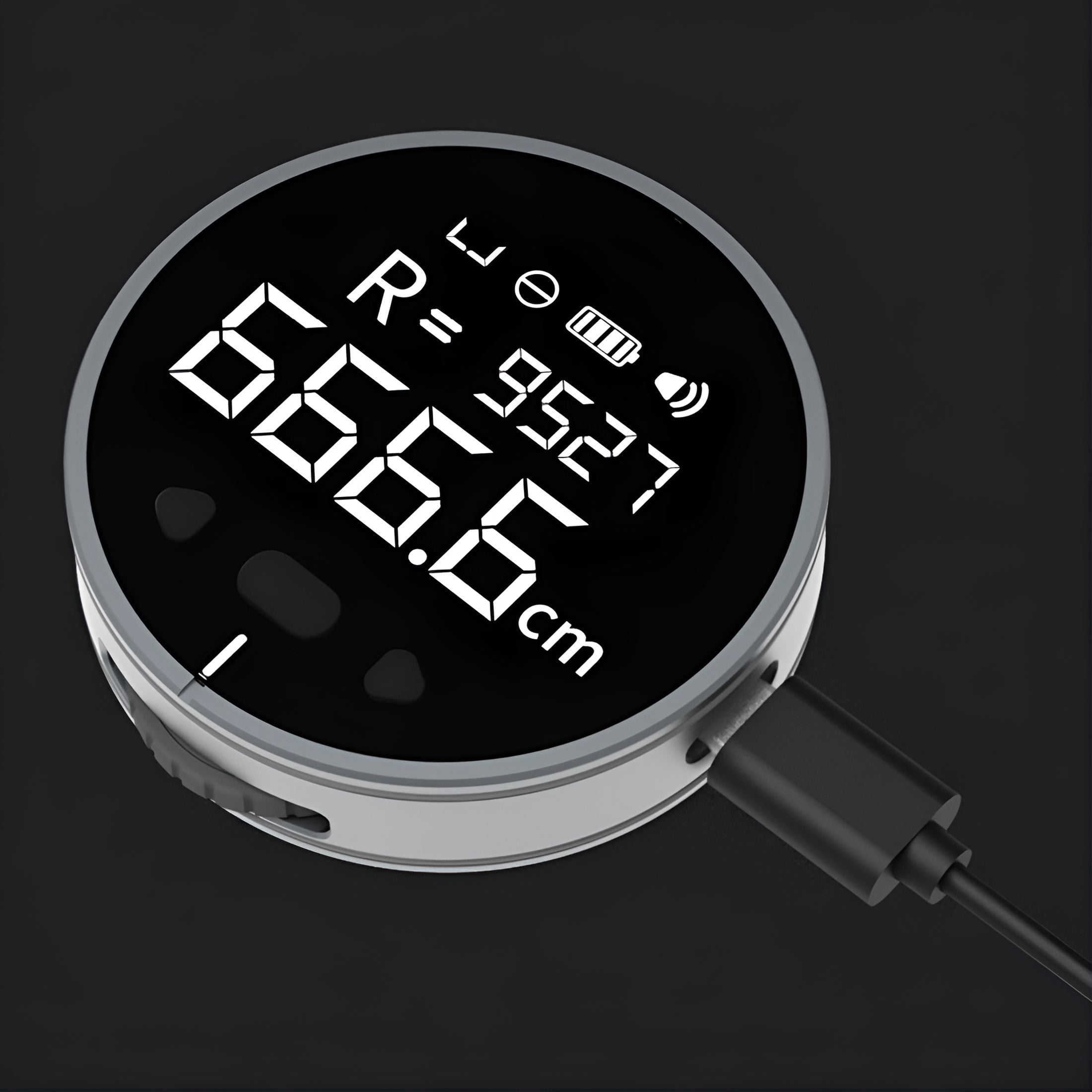 GJX 99M LCD Digital Meter Electronic Tape Measure Electronic Ruler Voice Broadcast Digital Measuring Irregular Object
