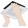 thumbnail image 6 of 690 60 CFM Bathroom Fan Upgrade Kit, 6 of 8