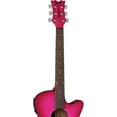 thumbnail image 6 of Dean AXcess Performer Acoustic/Electric Guitar, Pink Burst, AX PE PB LLPACK   Case Bundle, 6 of 13