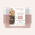 thumbnail image 7 of Bentgo Prep - 20-Piece 2-Compartment Reusable Meal Prep Containers with Lids, PFAS & BPA Free Materials, Durable, Microwave, Freezer, & Dishwasher Safe To Go Food Storage (Sweet Pea Glitter), 7 of 7