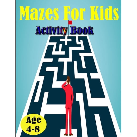 Maze for kids: Creative maze puzzle for kids (Paperback)