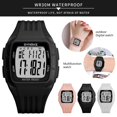 thumbnail image 1 of Up to 65% Off New Sports Multifunctional Luminous Watch Men's Digital Watch Necklace Rings Earring Jewelry on Clearance, 1 of 9